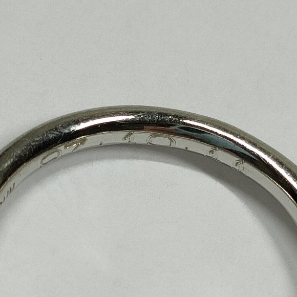 Tiffany and Co. Ring Curved band Peretti Platinum - Picture 7 of 8